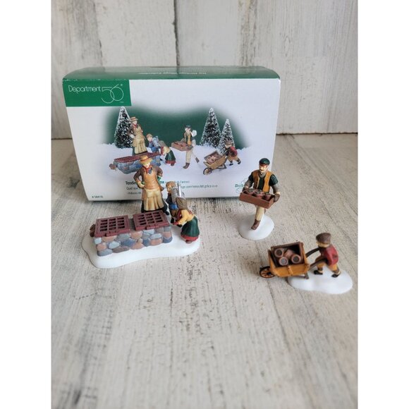 Dept 56 58416 Tending The Cold Frame dickens village accessory xmas - Picture 1 of 5